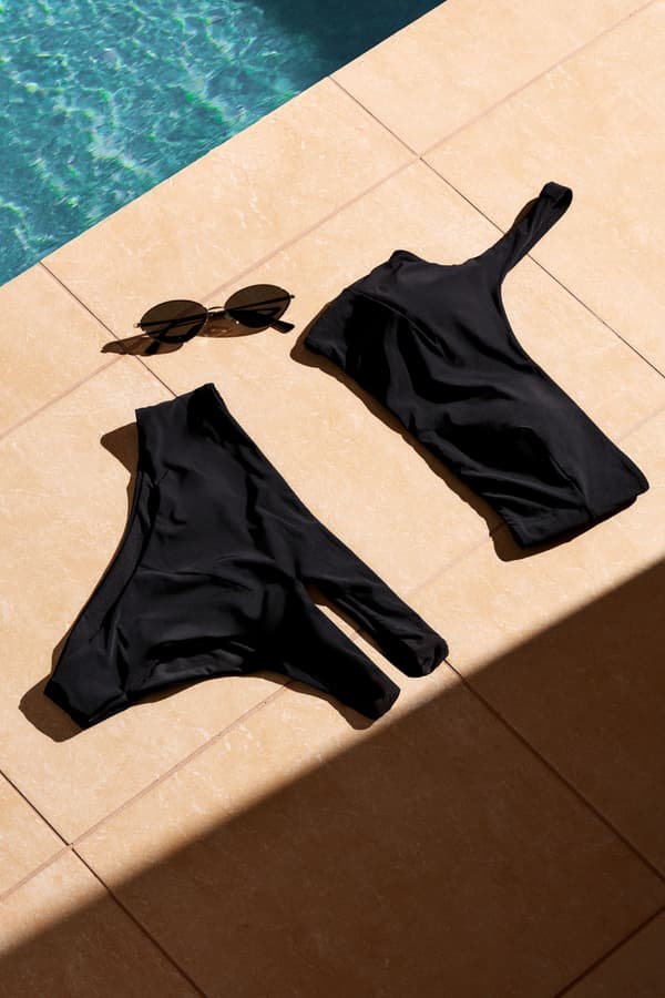 Firenze Esotiq blød bikinitop | Sort XL