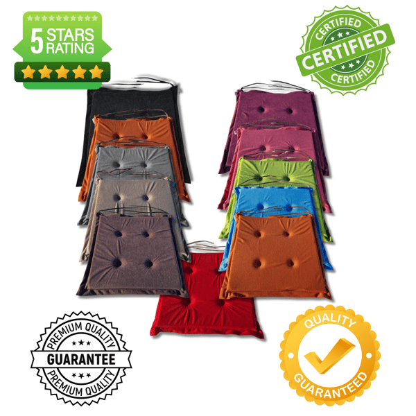 Stolsdynor 40x40x3 cm 0001 - set om 2