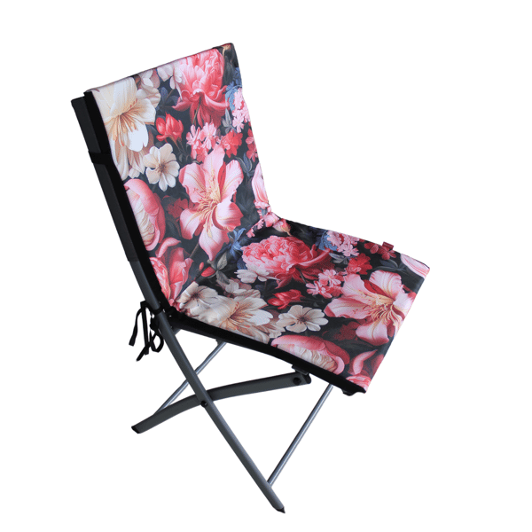 TIPS 80x40 cm Lilly vattentät sittdyna med ryggstöd
