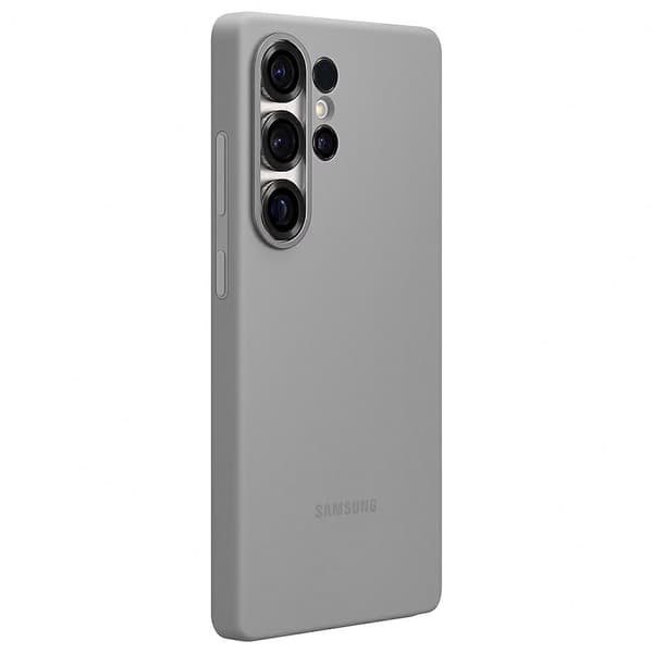 Samsung Silikone Etui til Galaxy S25 Ultra, Grå