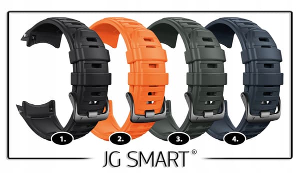 Silikoniranneke Garmin Instinct 2X Solar 50mm -kellolle, värit