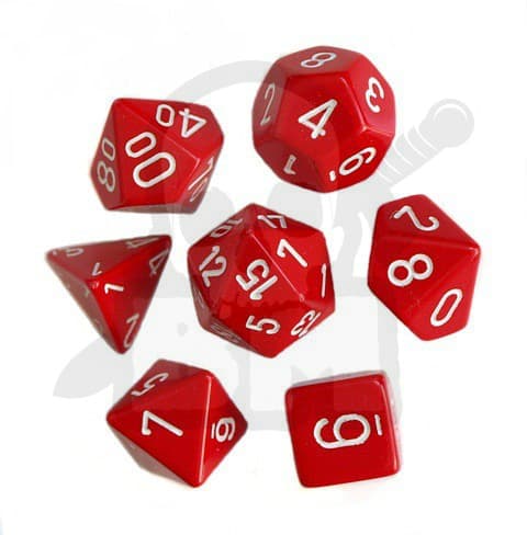 BMPOSR 7 RPG-noppa punainen matta