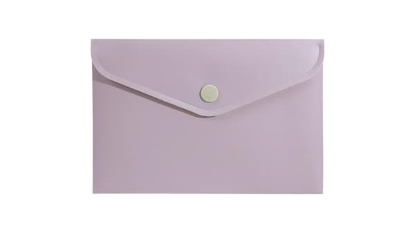 A6 PP kuvertmappe, Morandi pink