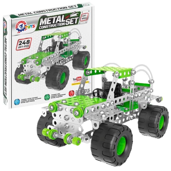 Metal offroader byggesæt