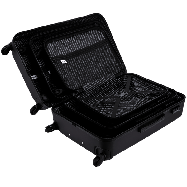 Stor Wings 28" HARRIER Sort Kuffert