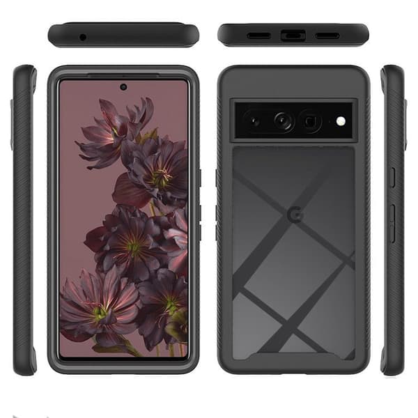 Google Pixel 7 Pro stødsikkert cover, sort
