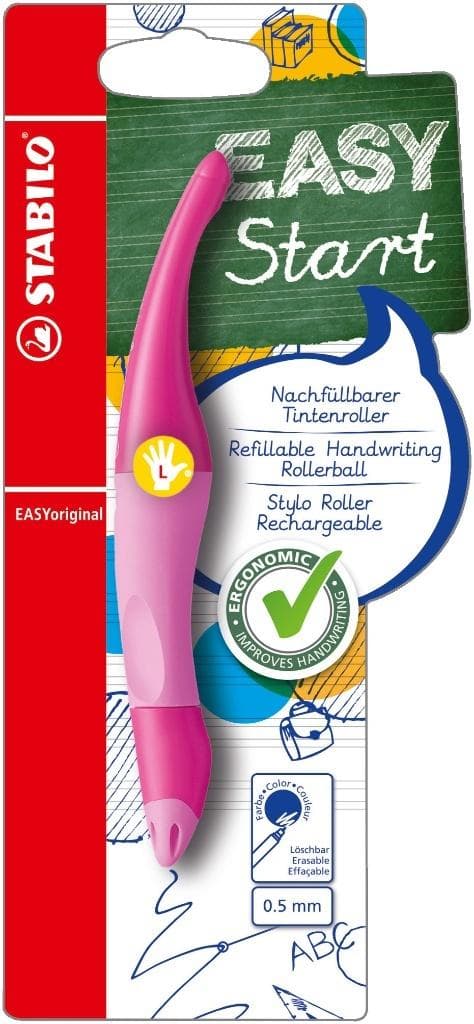 EASYoriginal Start L pen pink + M blå refill