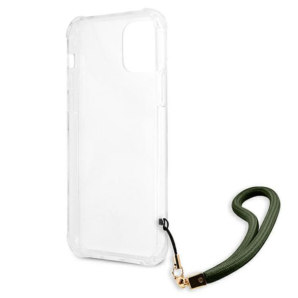 Guess Camo Collection-etui til iPhone 12/12 Pro, grøn