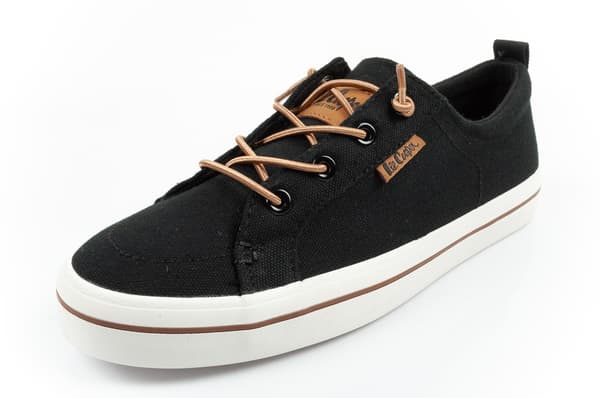 Lee Cooper Canvas/PU Sort Dame [LCW-26-02-4059L] størrelse 39