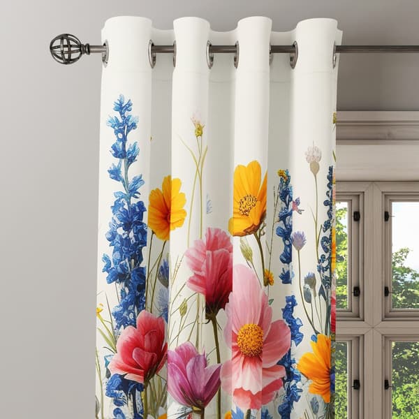 Gardin med öljetter, tryck 285