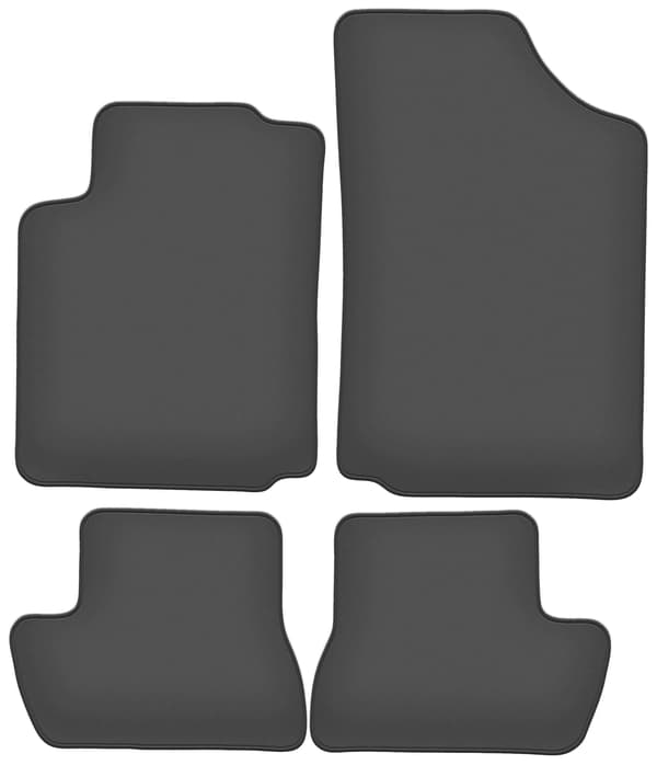 Premium bilmattor för: Citroën C2 halvkombi (2003-2009)