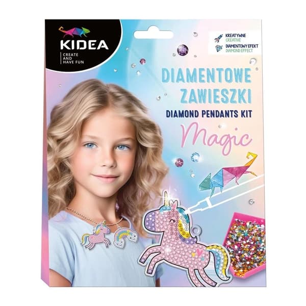 Magiske KIDEA diamantvedhæng