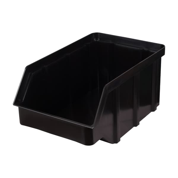 Værkstedscontainer model 1, mål 118 x 78 x 56, sort