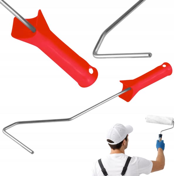 Pitkä maalitelan kahva, 40cm Vorstahl