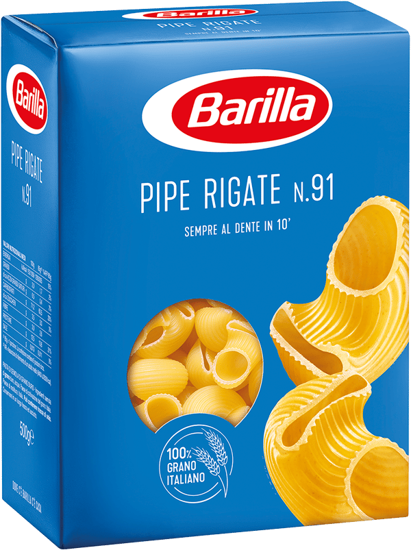 Macaron Pipe Rigate n91 500g - Barilla