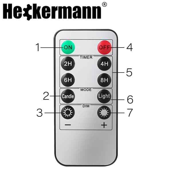 Heckermann 16400 LED-ljus 3 st