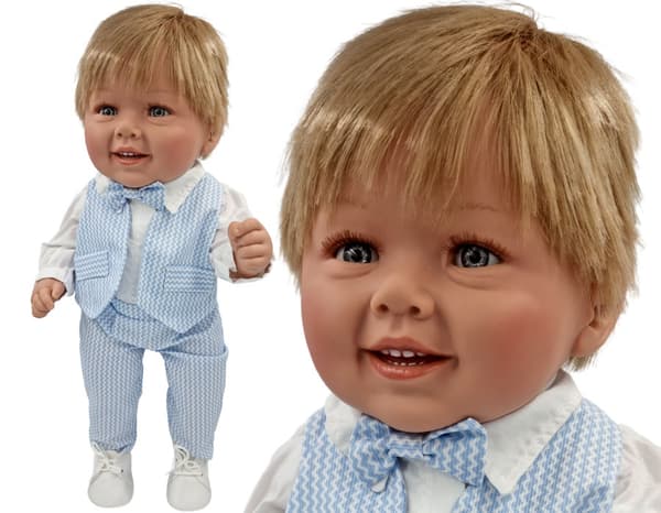 Manolo Boy docka, 47 cm, 5226, blond