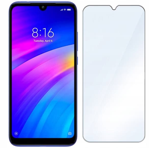 3x Härdat glas för XIAOMI REDMI 7 9H glas | 3-pack