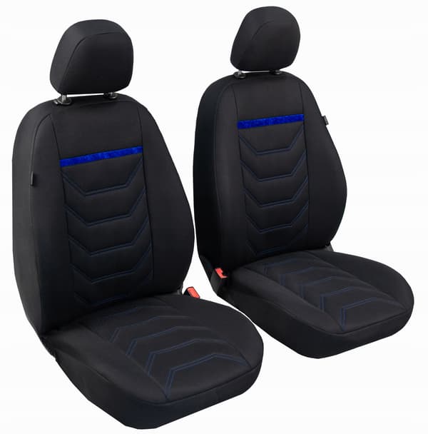 Comfort Plus bilsätesöverdrag SET RÖDA