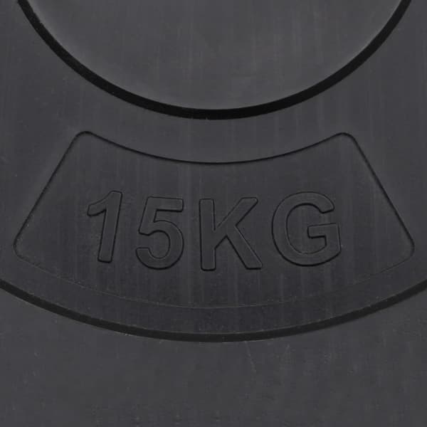vidaXL Viktskivor, 2 st, 30 kg, Cement