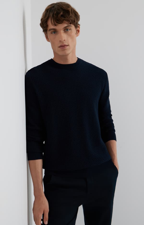 Rund hals sweater M