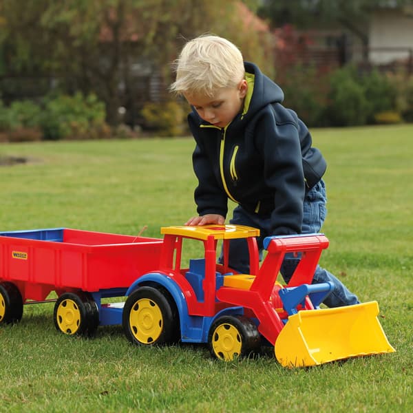 Kæmpevogn/trailer rød 10950