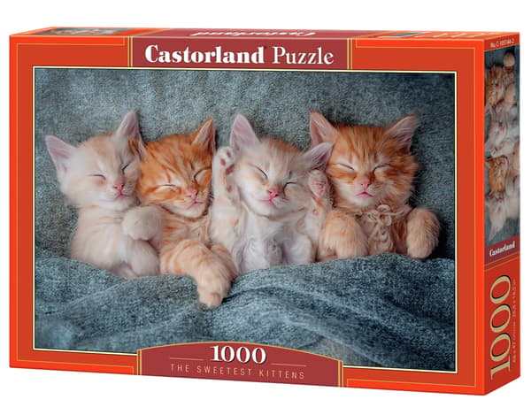 1000-bitars pussel: De sötaste kattungarna