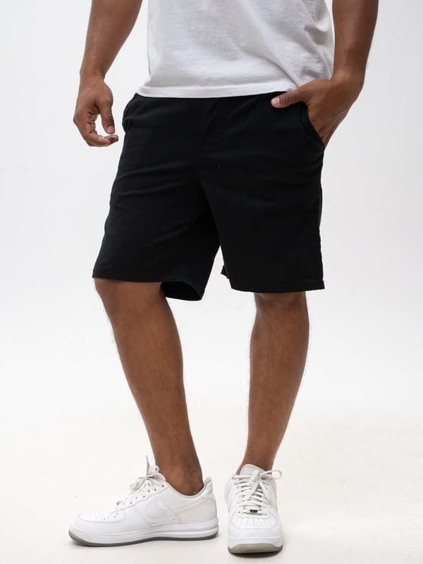 Svarta Method Sport Laurel-shorts för män