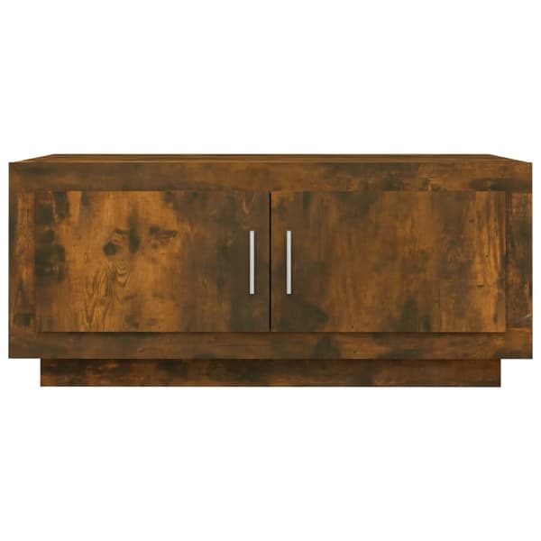 vidaXL sofabord røget eg 102x50x45 cm