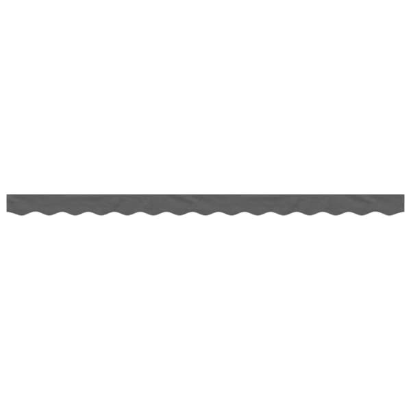 vidaXL markisekappe, antracit striber, 3,5 m
