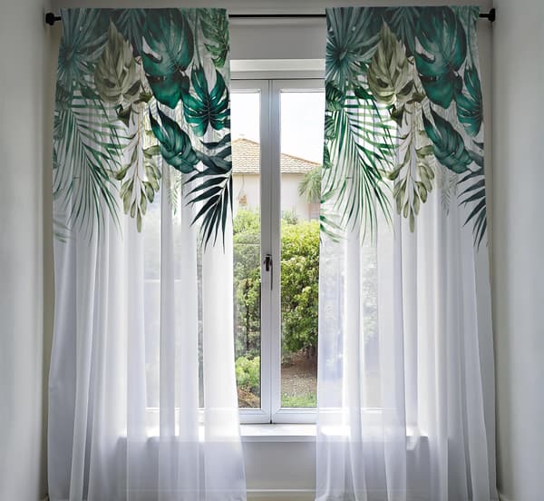 Gardin på tape print 141