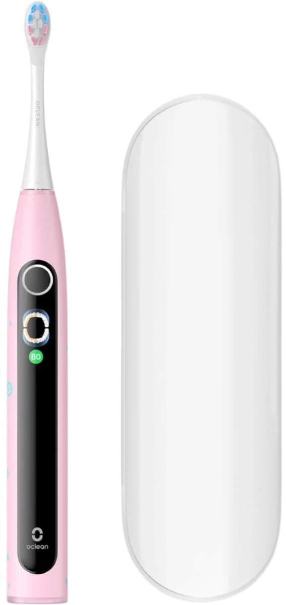 Oclean X lasten sähköhammasharjasetti pinkki