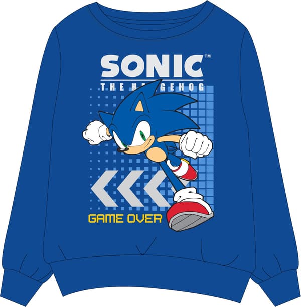 SONIC POJKTRÖJA, BOMULL, blå 140 D036F