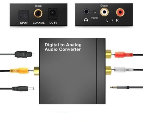 MOZOS DAC Omvandlare 24-bit 192 kHz