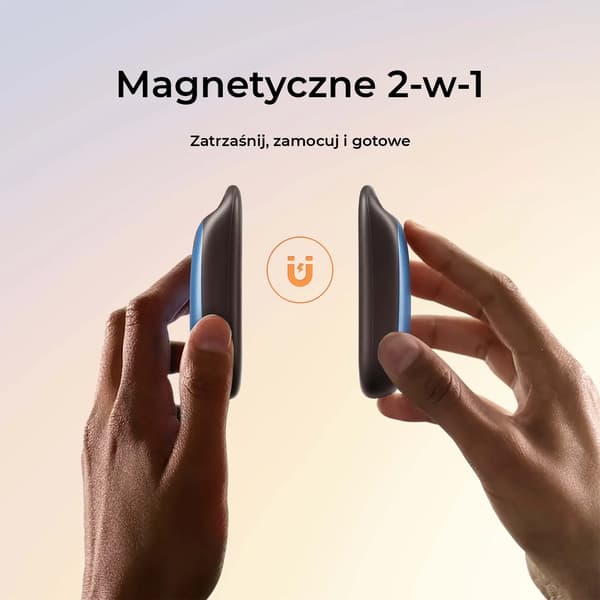 Ocoopa UT4 Urban, 2x 3000 mAh, op til 2*9 timer, 10W, IP45, sort