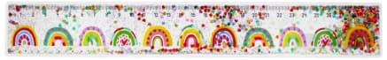 GOOD FEELINGS Glitter Lineal 30 cm