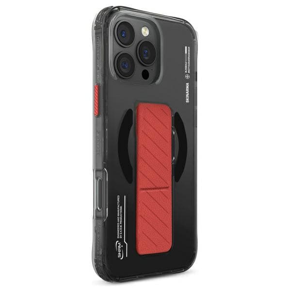 Skinarma Axon MagSafe Stand Cover til iPhone 16 Pro Sort
