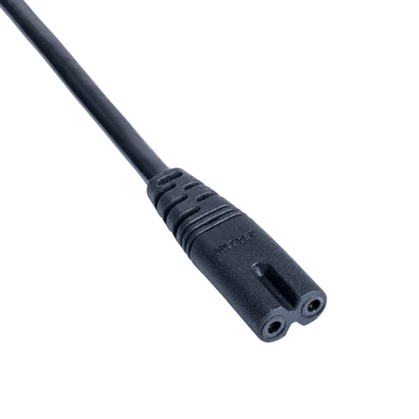 Akyga AK-AG-03A strømkabel britisk C7 ottetallerkenkabel til PS3 PS4 printer