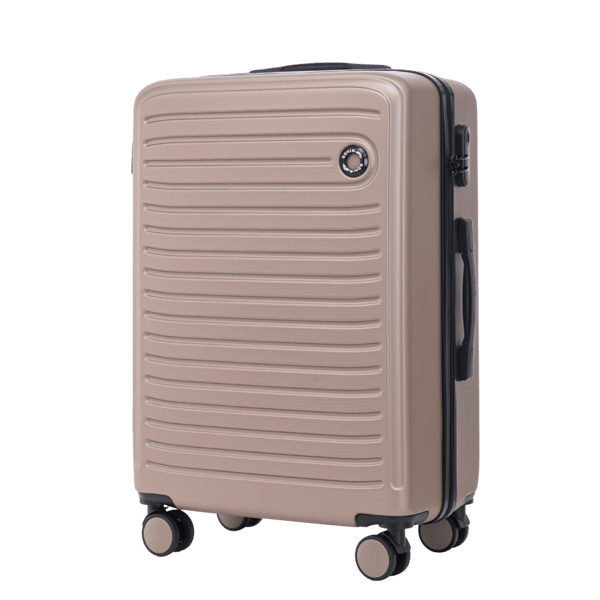 MEDIUM Wings ABS+ COOT 24" champagnefärgad resväska