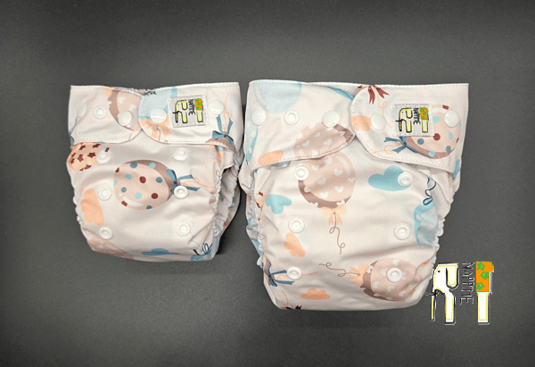 Nappime MINI LOMME MIKROFLEECE MINT BALLON Vaskbare Bleer