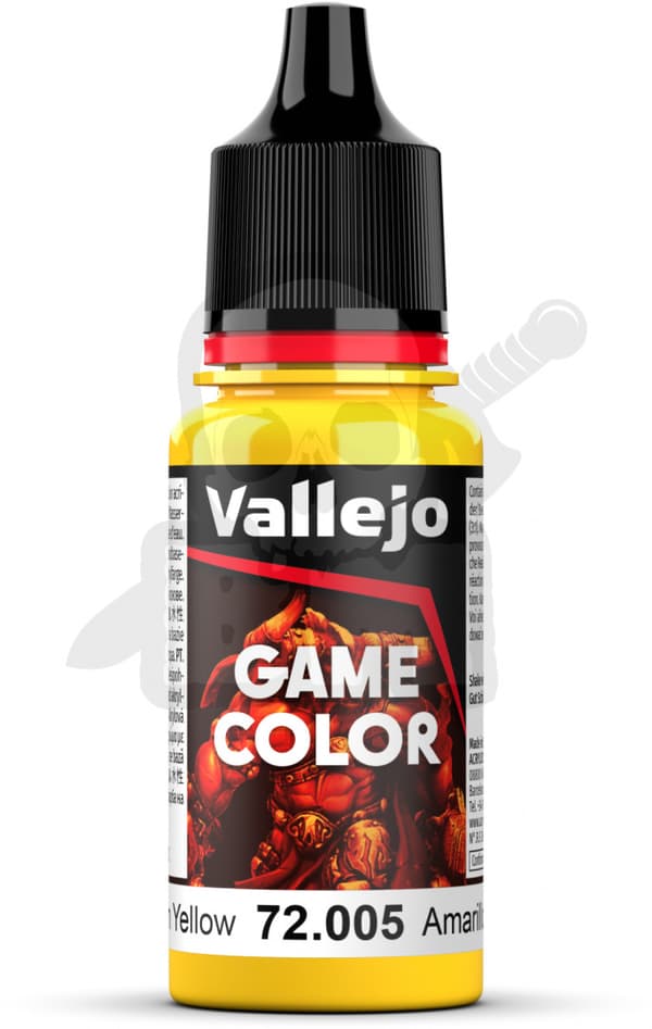 VALL-72005 Game C. 18ml Kuunkeltainen