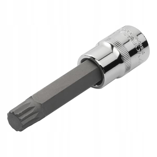 Topnøgle 1/2” med not CrV-bit > M8 x 100mm < Vorstahl