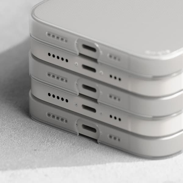 Ultratunt skal för iPhone 14 Plus Slim, halvtransparent