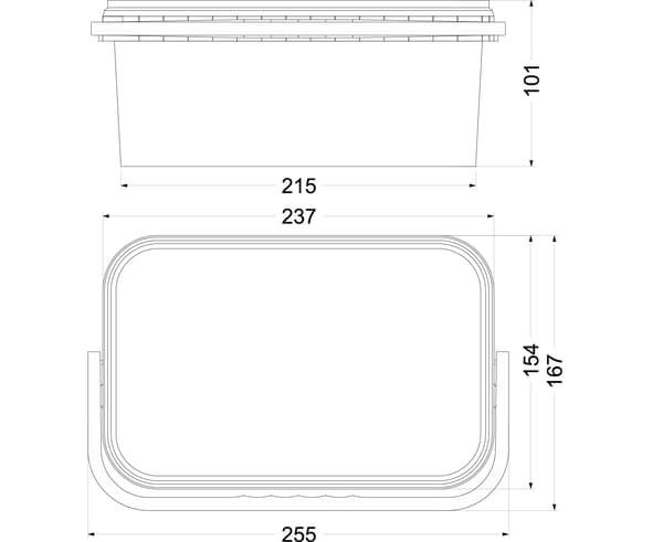Plattkabel Snabbmontering USMP-2 YDYp 2x2,5mm ASK 600 stycken