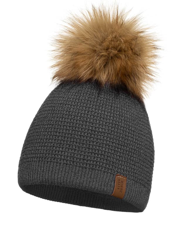 Vivisence 7041 tummanharmaa uni-hattu