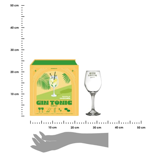 GIN&TONIC LIME -cocktailsetti 10 kpl.