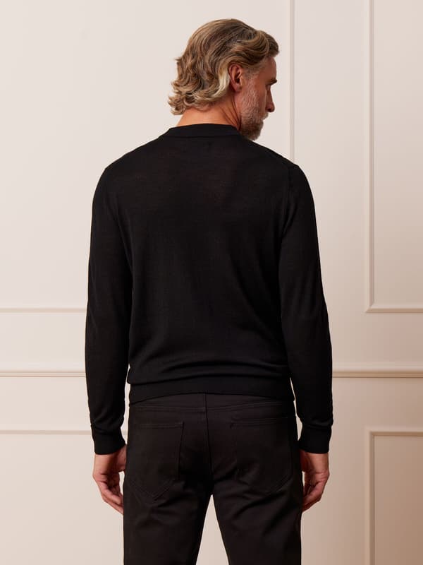 SORT HALV TURTLENECK RYEBANK L