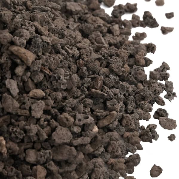 vidaXL basaltgrus, 25 kg, sort, 5-8 mm