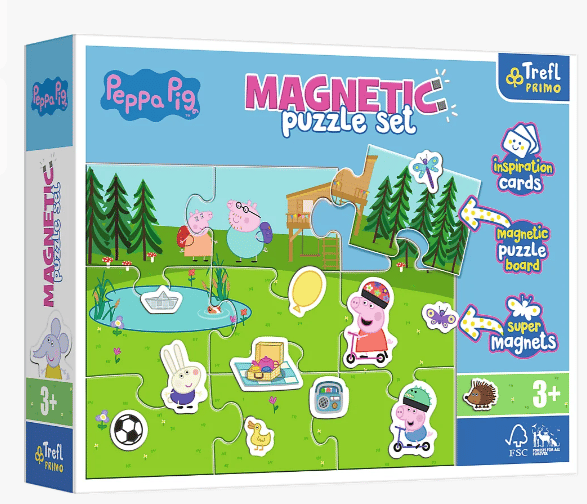 TREFL 93164 Magnetiskt pussel - Peppas spel