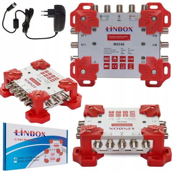 MULTISWITCH 5 INDGANGE 4 UDGANGE LINBOX 5X4 5/4